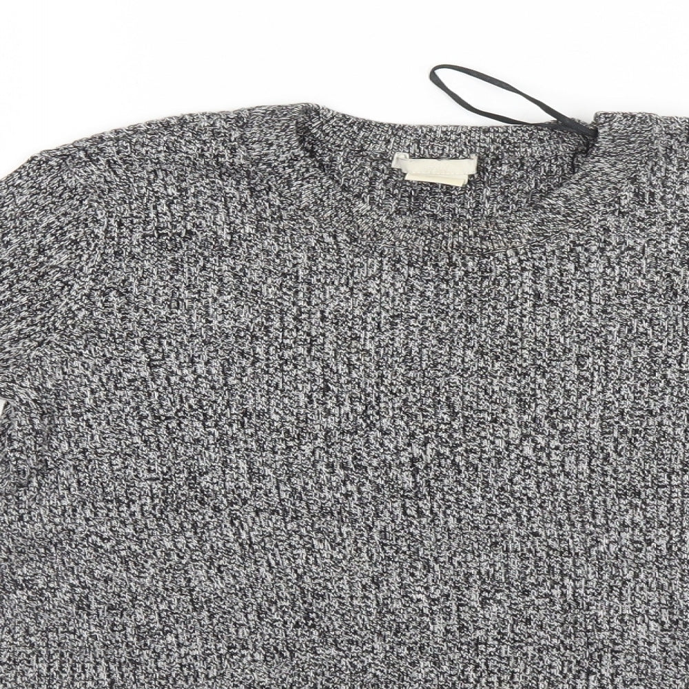 H&M Womens Grey   Pullover Jumper Size S