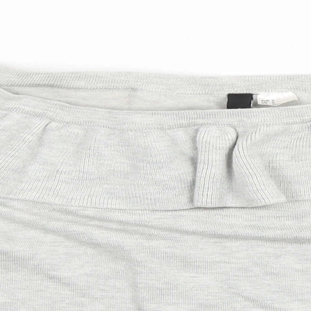 Divided Womens Grey   Full Zip Jumper Size S