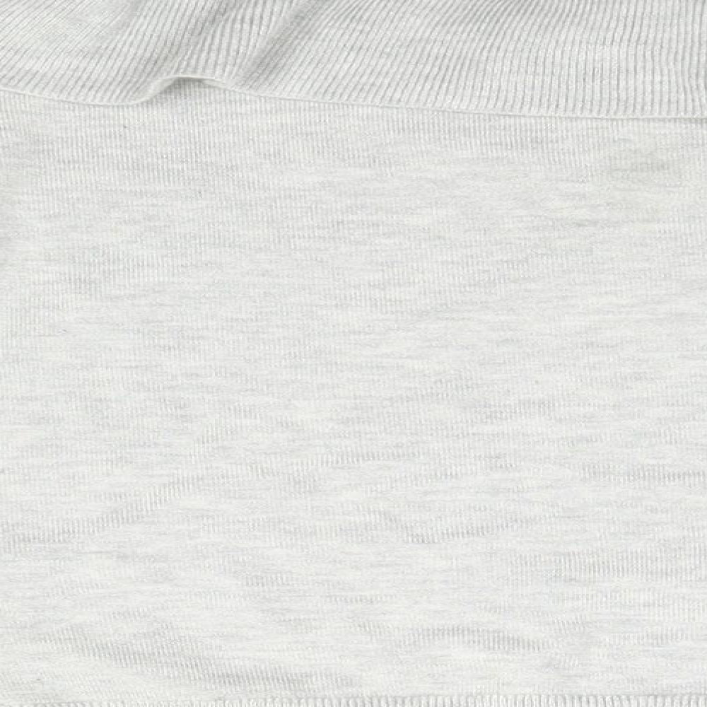 Divided Womens Grey   Full Zip Jumper Size S