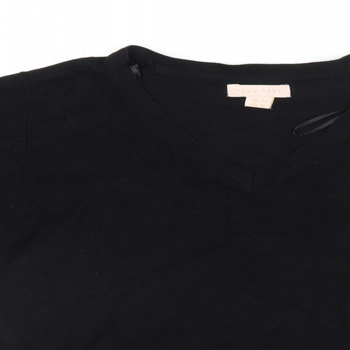 Plum Tree Womens Black   Pullover Jumper Size 12