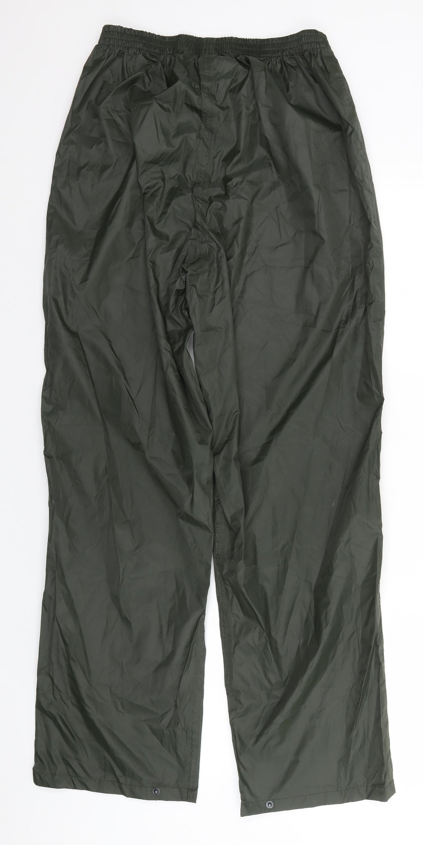 Regatta Mens Green   Rain Trousers Trousers Size L L30 in