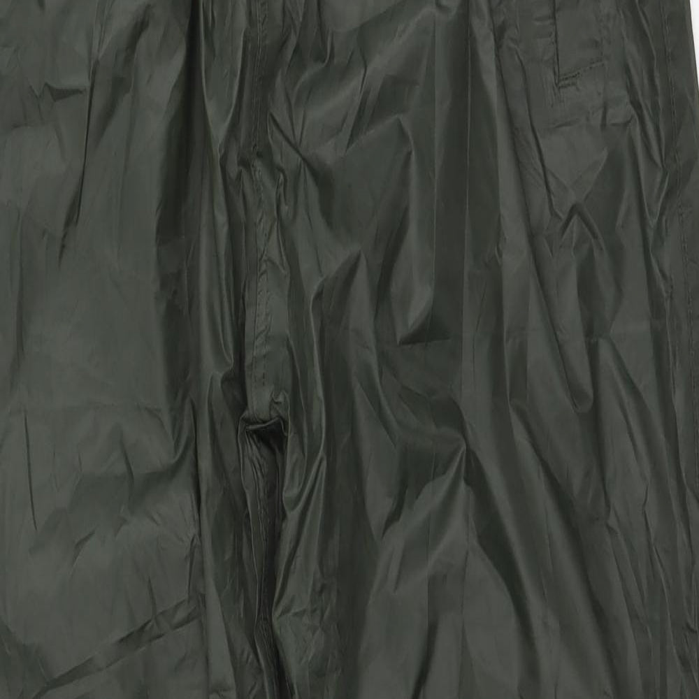 Regatta Mens Green   Rain Trousers Trousers Size L L30 in