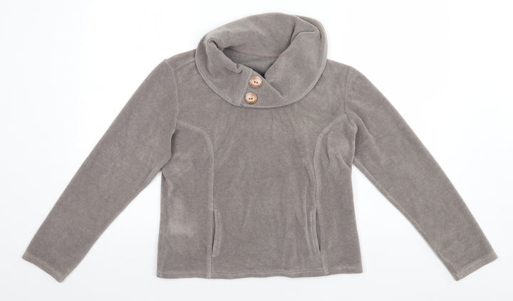 Per Una Womens Grey Pullover Jumper Size M
