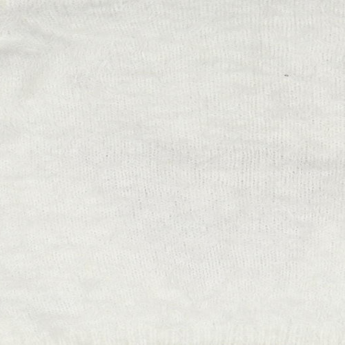 George Girls White   Pullover Jumper Size 8-9 Years  - Christmas, Reindeer