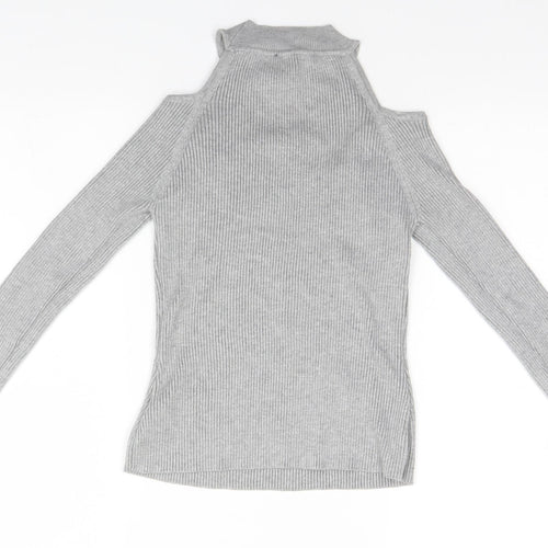 New Look Womens Grey   Pullover Jumper Size 10