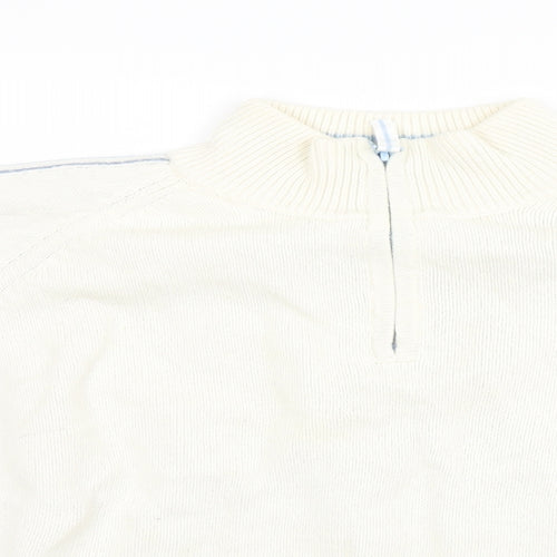 Marks and Spencer Womens White   Pullover Jumper Size 20