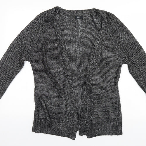 F&F Womens Silver   Cardigan Jumper Size 14
