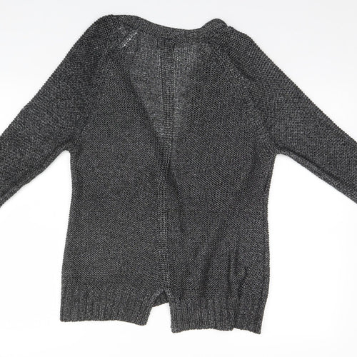F&F Womens Silver   Cardigan Jumper Size 14