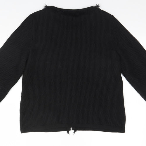 Rabe Womens Black   Cardigan Jumper Size 10