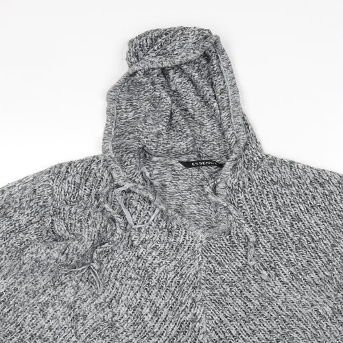 Evans Womens Grey   Pullover Hoodie Size 22