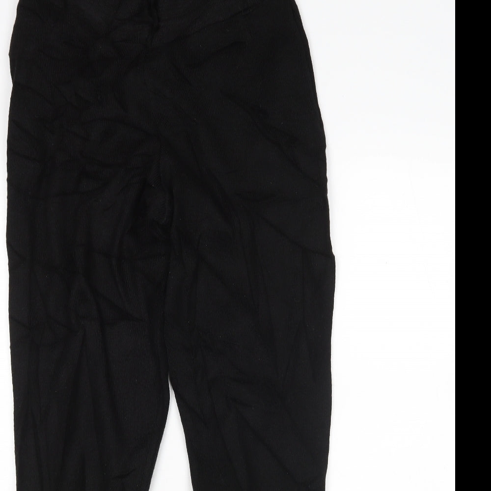 PRETTYLITTLETHING Womens Black   Sweatpants Trousers Size M L29 in