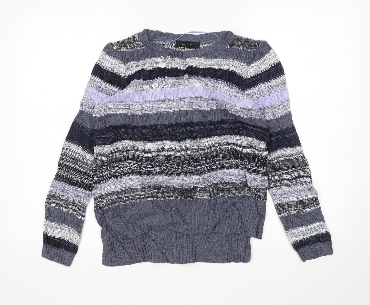 Atmosphere Womens Multicoloured Striped  Pullover Jumper Size 8