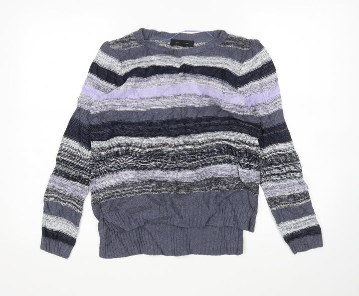 Atmosphere Womens Multicoloured Striped  Pullover Jumper Size 8