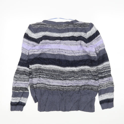 Atmosphere Womens Multicoloured Striped  Pullover Jumper Size 8