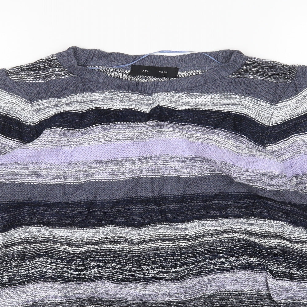 Atmosphere Womens Multicoloured Striped  Pullover Jumper Size 8