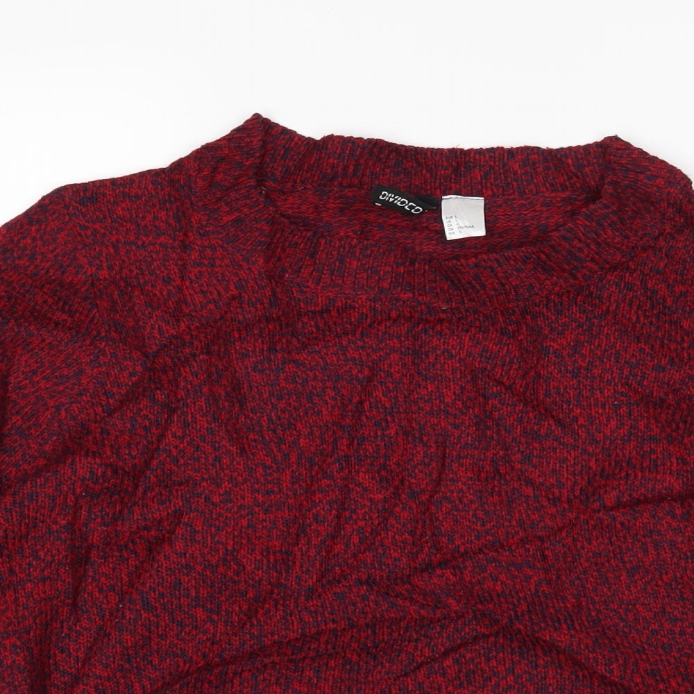 H&M Womens Multicoloured   Pullover Jumper Size L