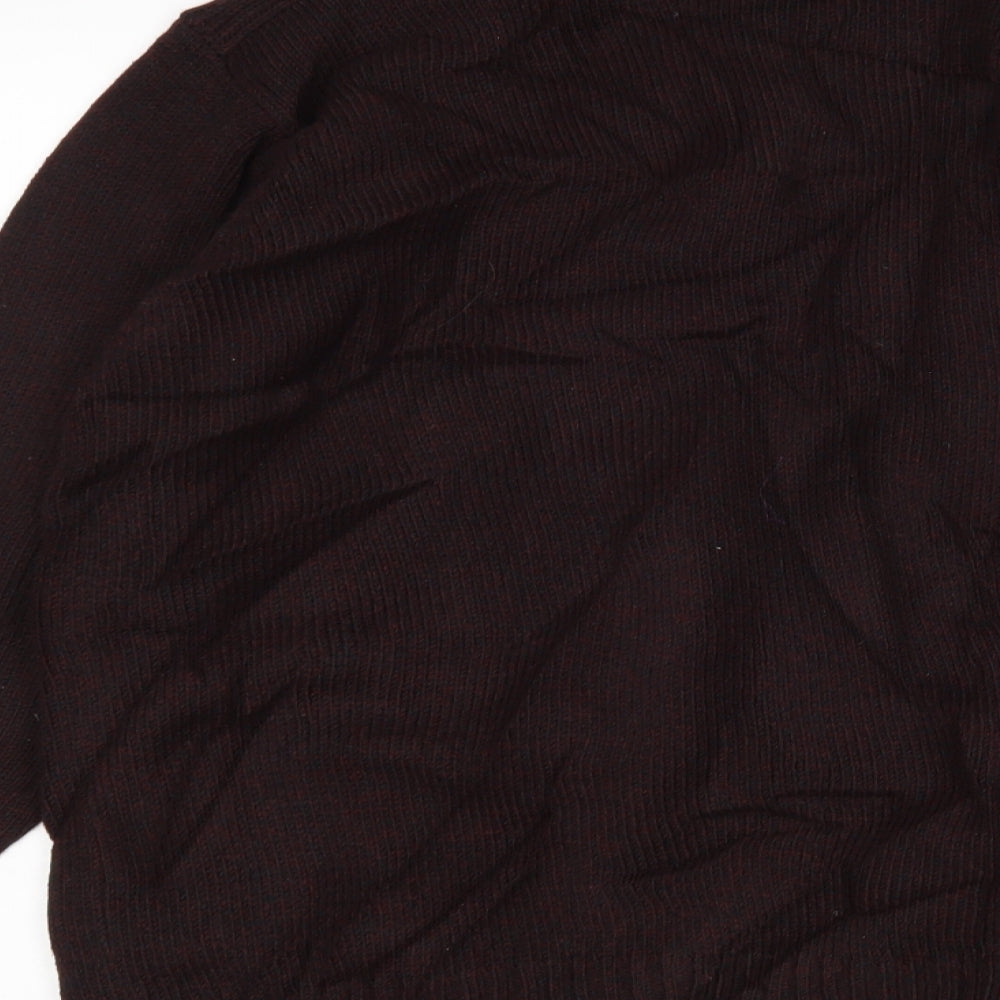 M&S Mens Purple   Full Zip Sweatshirt Size M
