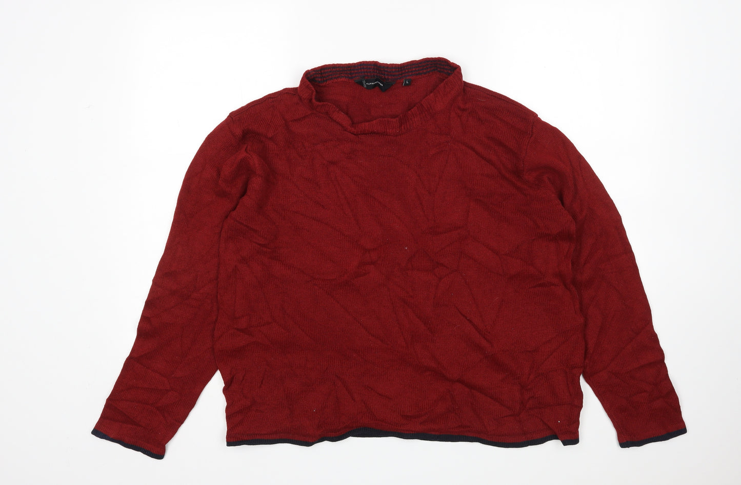 Cutting Edge Womens Red   Pullover Jumper Size L