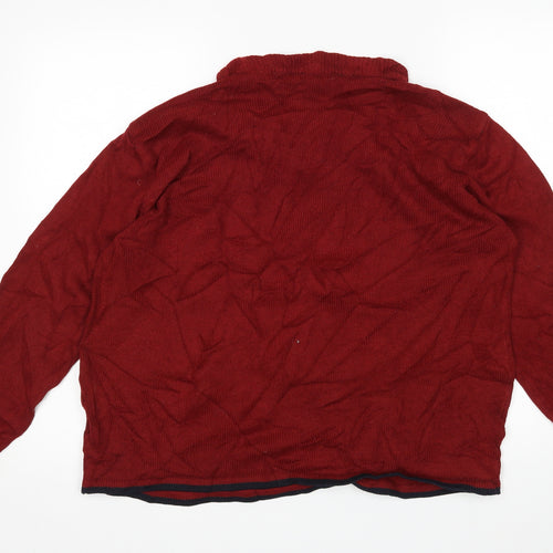 Cutting Edge Womens Red   Pullover Jumper Size L