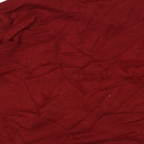 Cutting Edge Womens Red   Pullover Jumper Size L