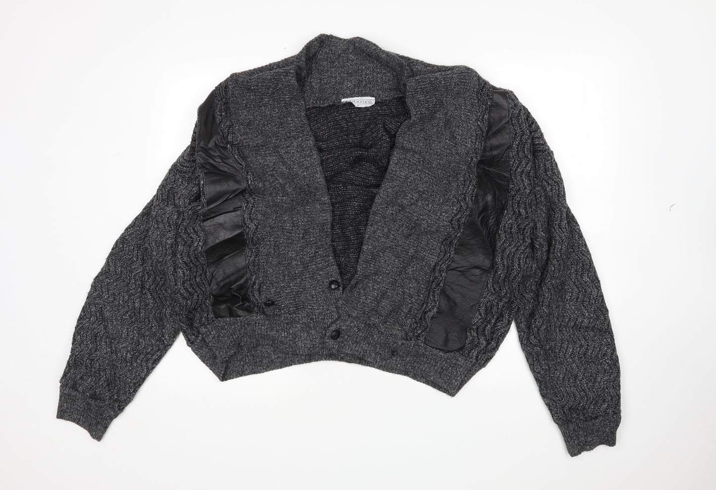 Preworn Womens Grey   Cardigan Jumper Size M