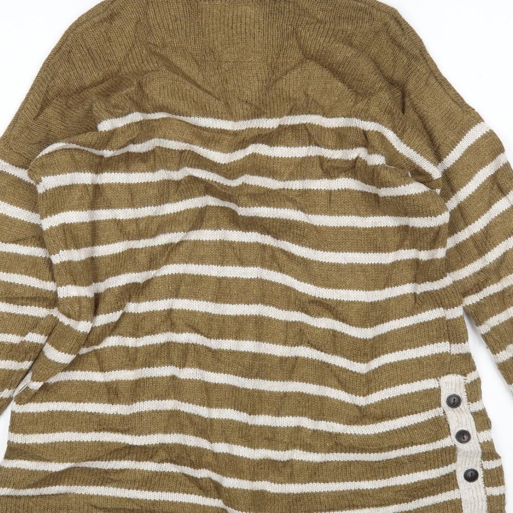 Matalan Womens Multicoloured Striped  Pullover Jumper Size 10