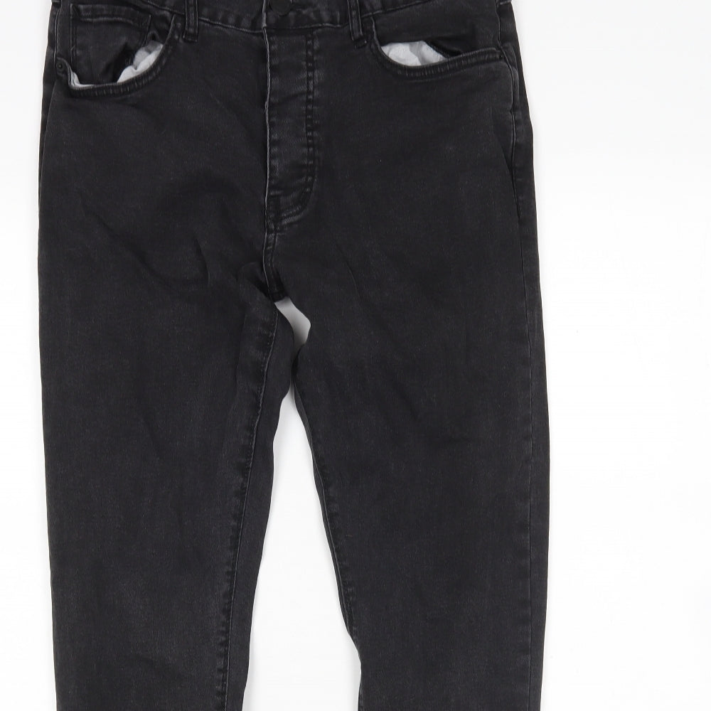 Deni Co Mens Black   Skinny Jeans Size 34 L30 in