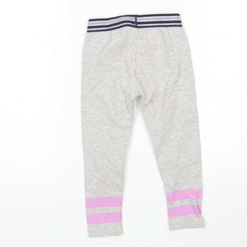 TU Girls Grey   Sweatpants Trousers Size 4 Years