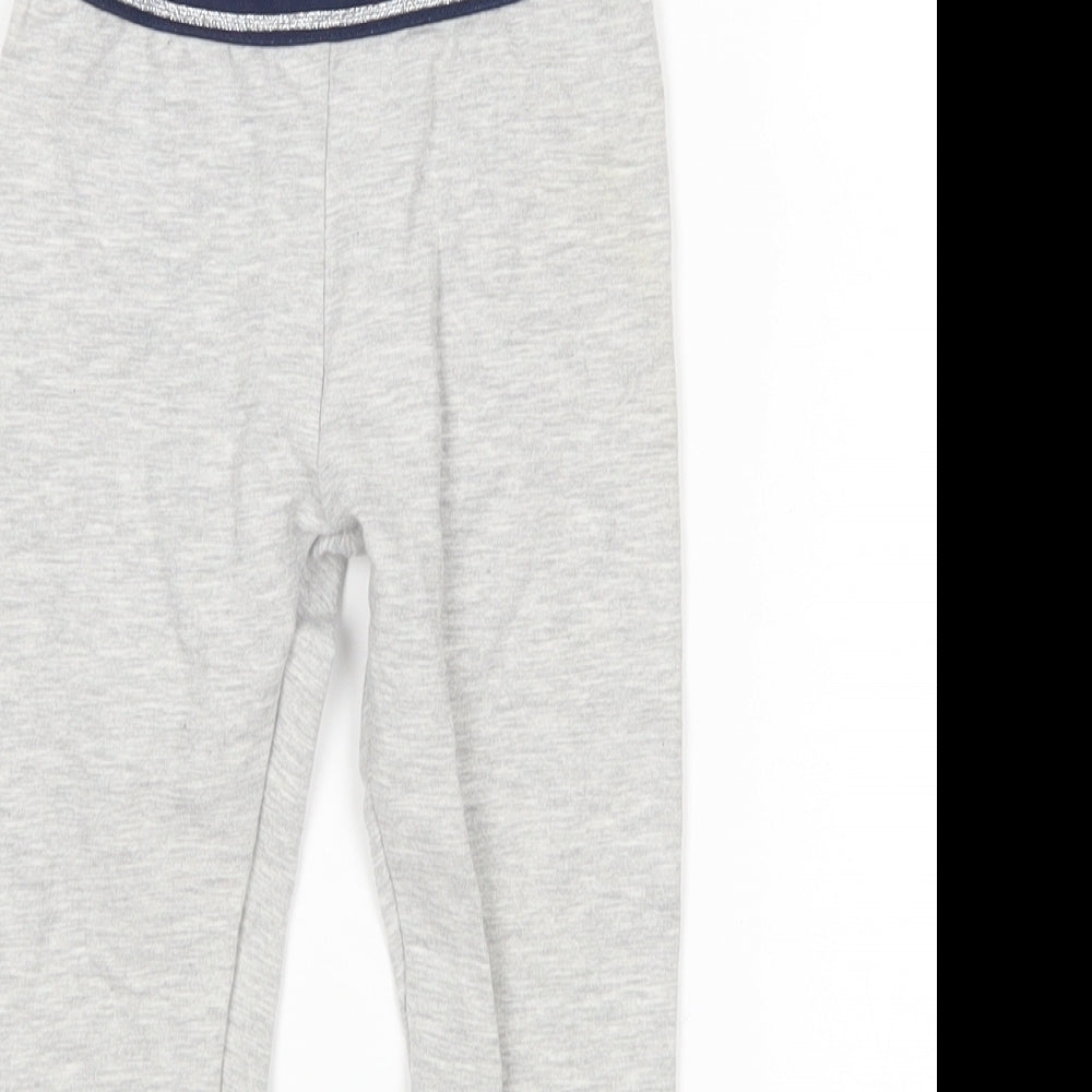 TU Girls Grey   Sweatpants Trousers Size 4 Years