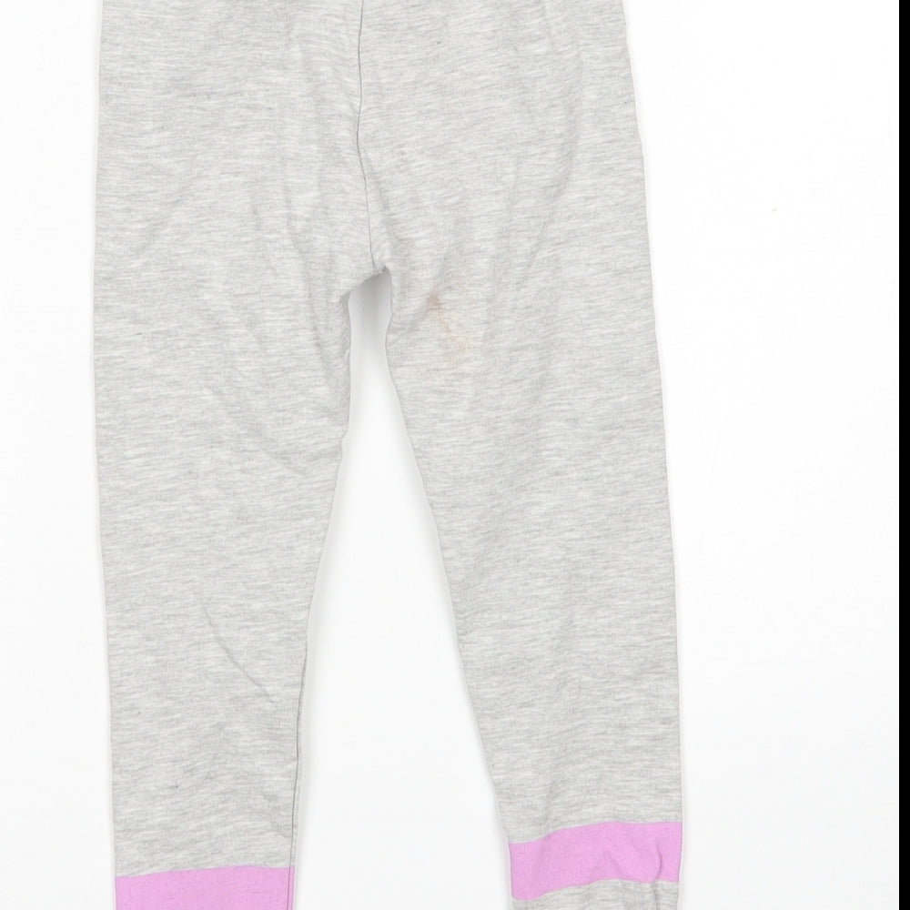 TU Girls Grey   Sweatpants Trousers Size 4 Years