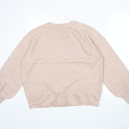 Primark Womens Pink   Pullover Jumper Size M