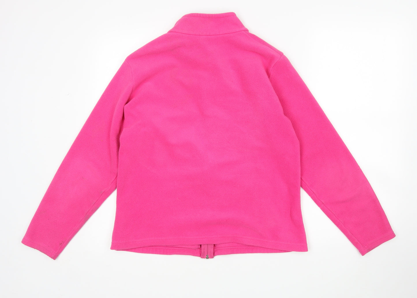 M&S Womens Pink   Full Zip Sweatshirt Size 16