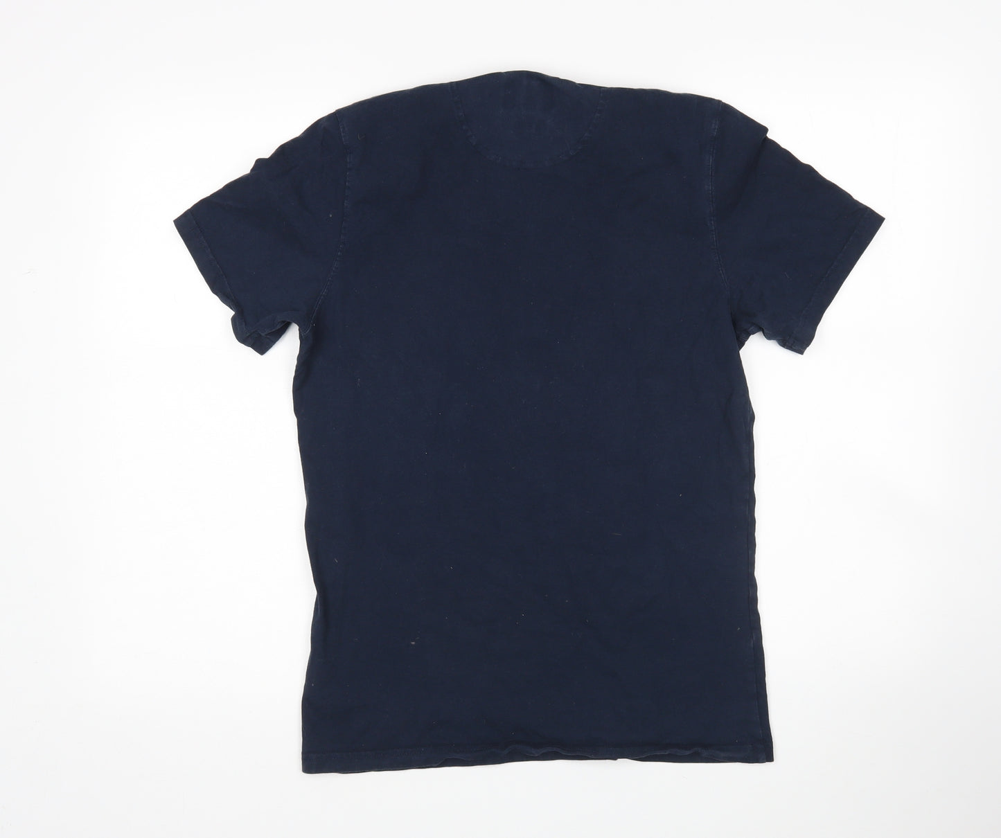 Barbour Mens Blue    T-Shirt Size S