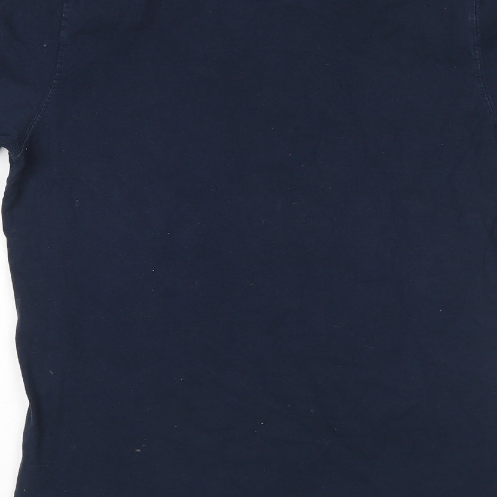 Barbour Mens Blue    T-Shirt Size S