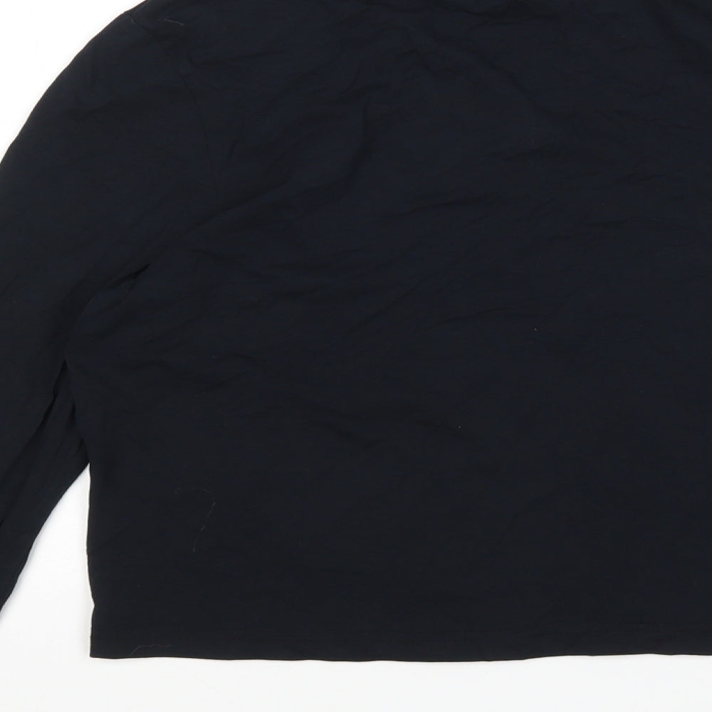 Sonoma Womens Blue   Basic T-Shirt Size M