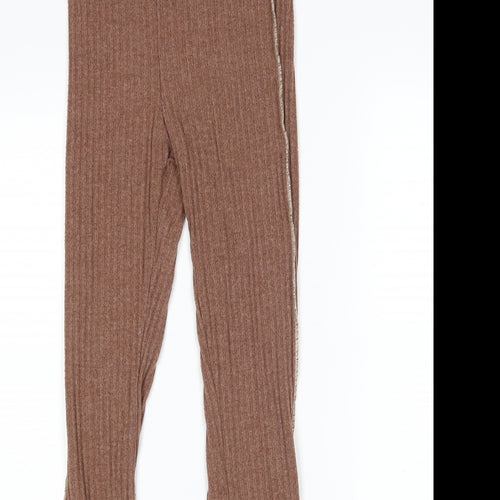 Primark Womens Brown   Jogger Leggings Size XS L29 in