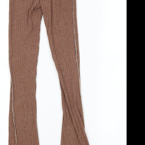 Primark Womens Brown   Jogger Leggings Size XS L29 in