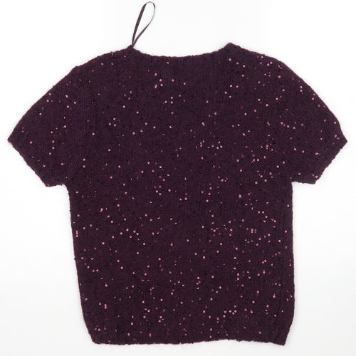Papaya Womens Purple   Pullover Jumper Size 12