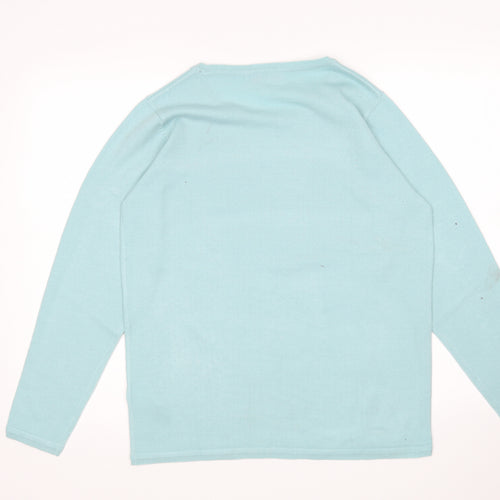 Julipa Womens Green   Pullover Jumper Size 12