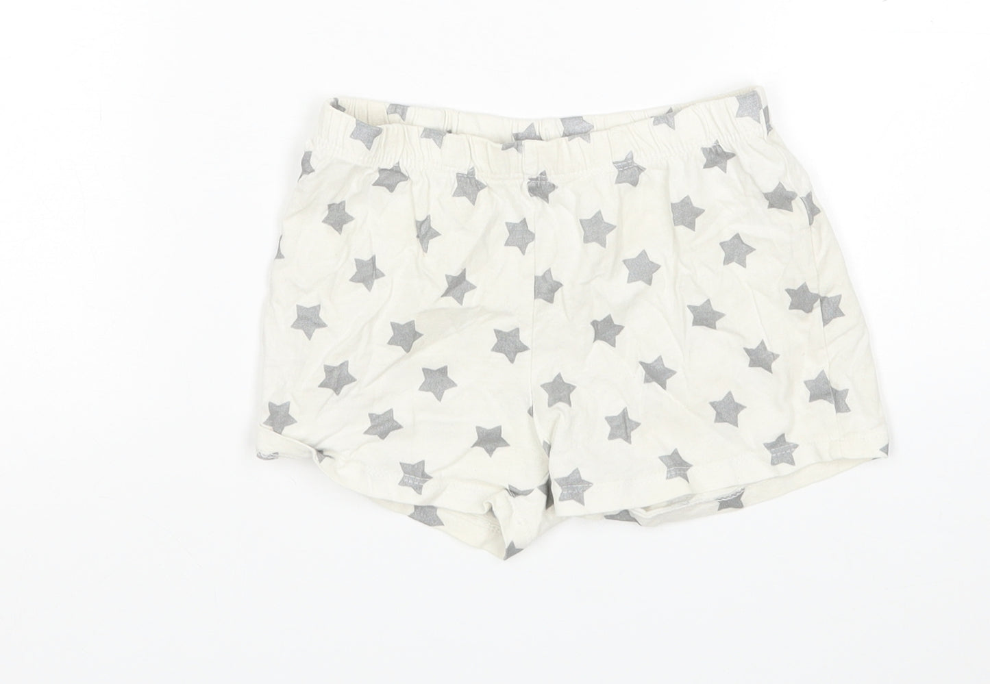 F&F Girls Multicoloured Polka Dot   Sleep Shorts Size 3-4 Years