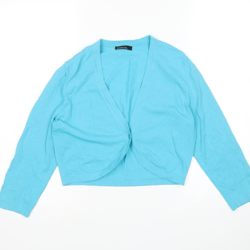 Bianca Womens Blue   Cardigan Jumper Size 10