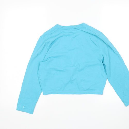 Bianca Womens Blue   Cardigan Jumper Size 10