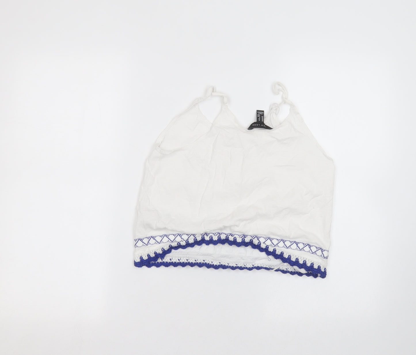 New Look Womens White   Basic T-Shirt Size 12