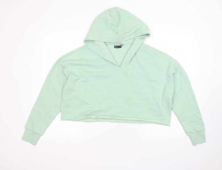 ASOS Womens Green   Pullover Hoodie Size 8