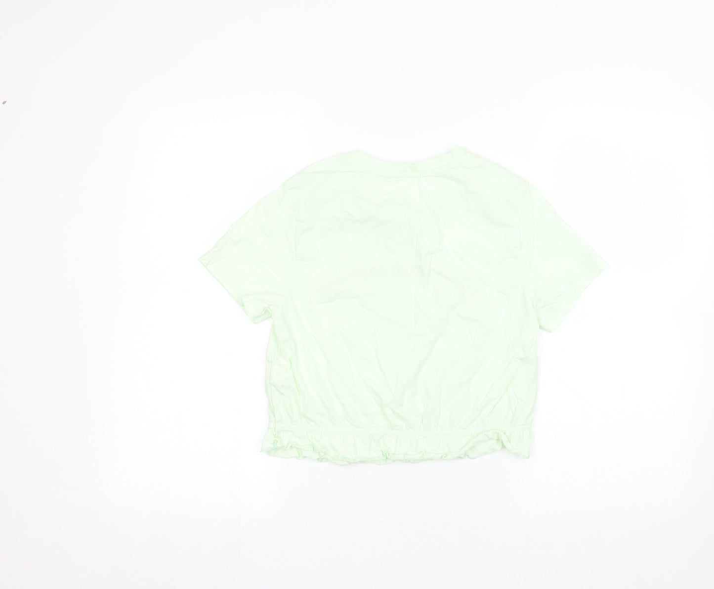 Primark Womens Green   Basic T-Shirt Size S