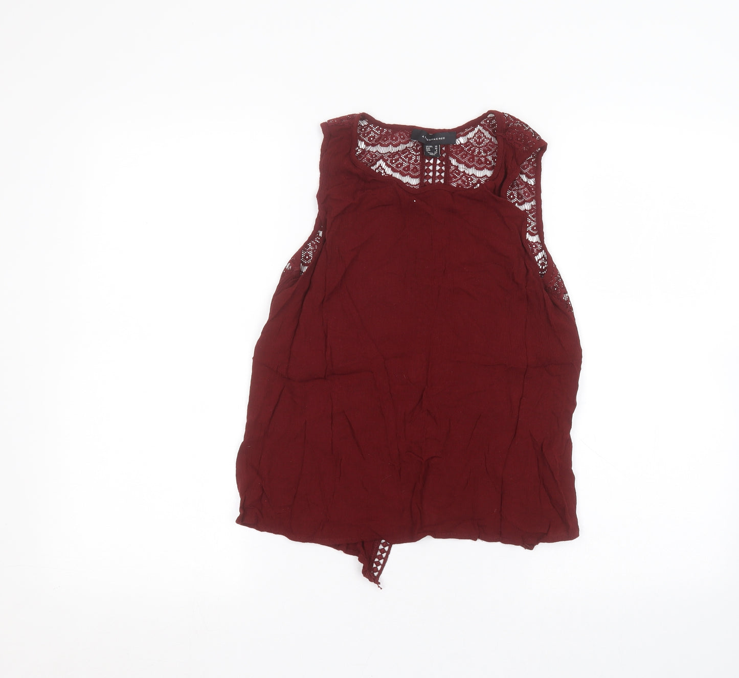 Atmosphere Womens Red   Basic Blouse Size 10