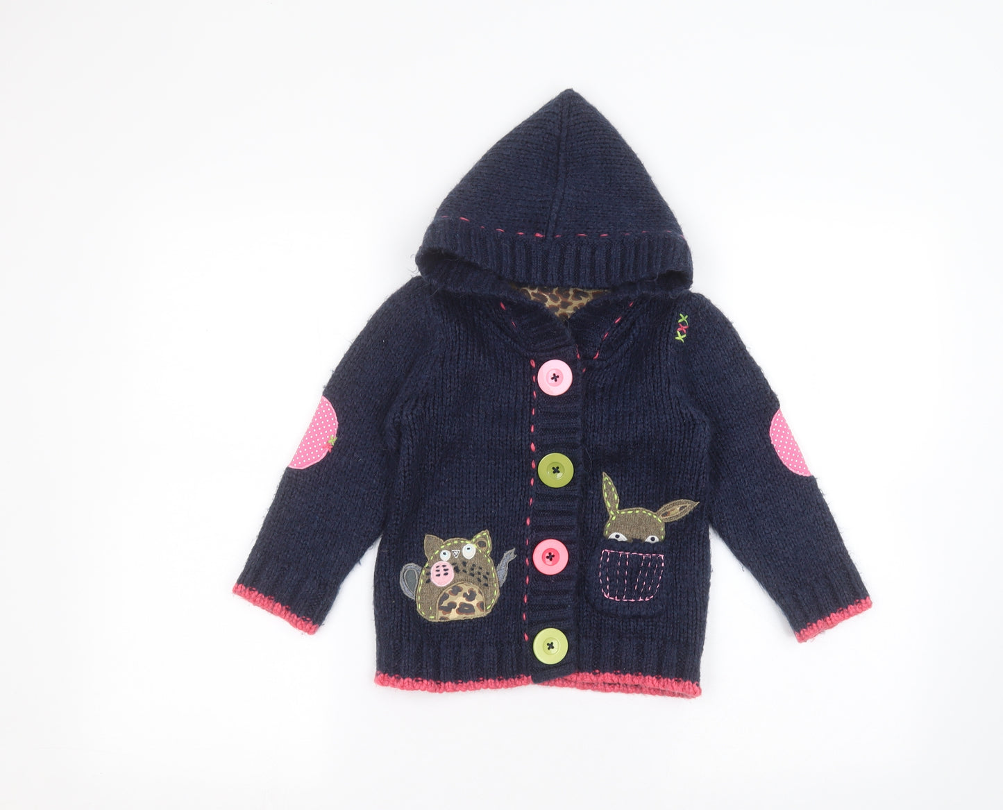 NEXT Girls Blue   Jacket Coatigan Size 4-5 Years