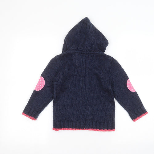 NEXT Girls Blue   Jacket Coatigan Size 4-5 Years