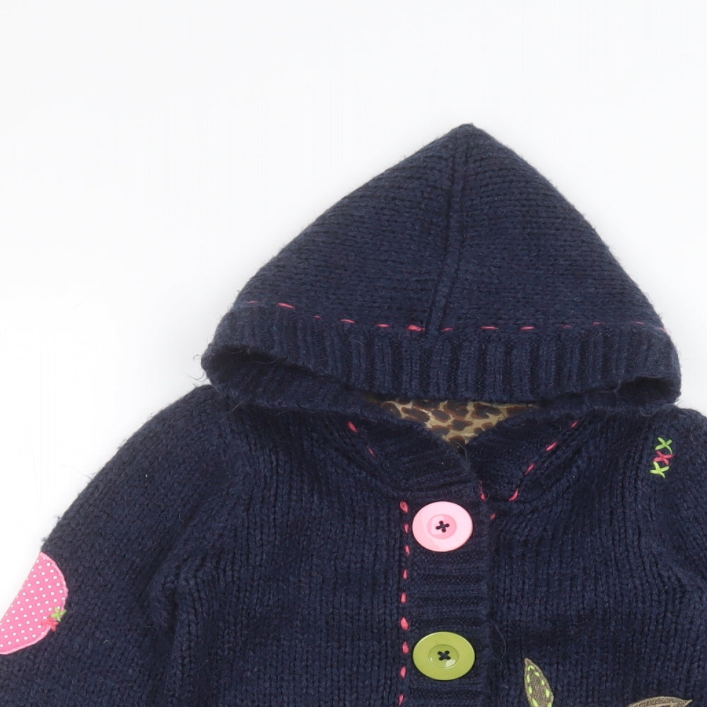 NEXT Girls Blue   Jacket Coatigan Size 4-5 Years