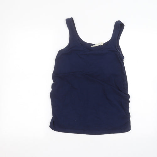 JoJo Maman Bébé Womens Blue   Basic Tank Size S